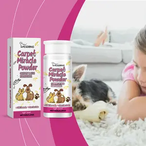 Pet Carpet Deodorizer Powder, Clean Pet Carpet Odor Removal, Fresh Scented Deodorizing Powder, Effective Pet Stain Remover