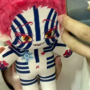 Anime Akaza Handsome Plush Doll Body Cartoon Dress Up Cotton Toy Figures Dolls Plushies Xmas Gift