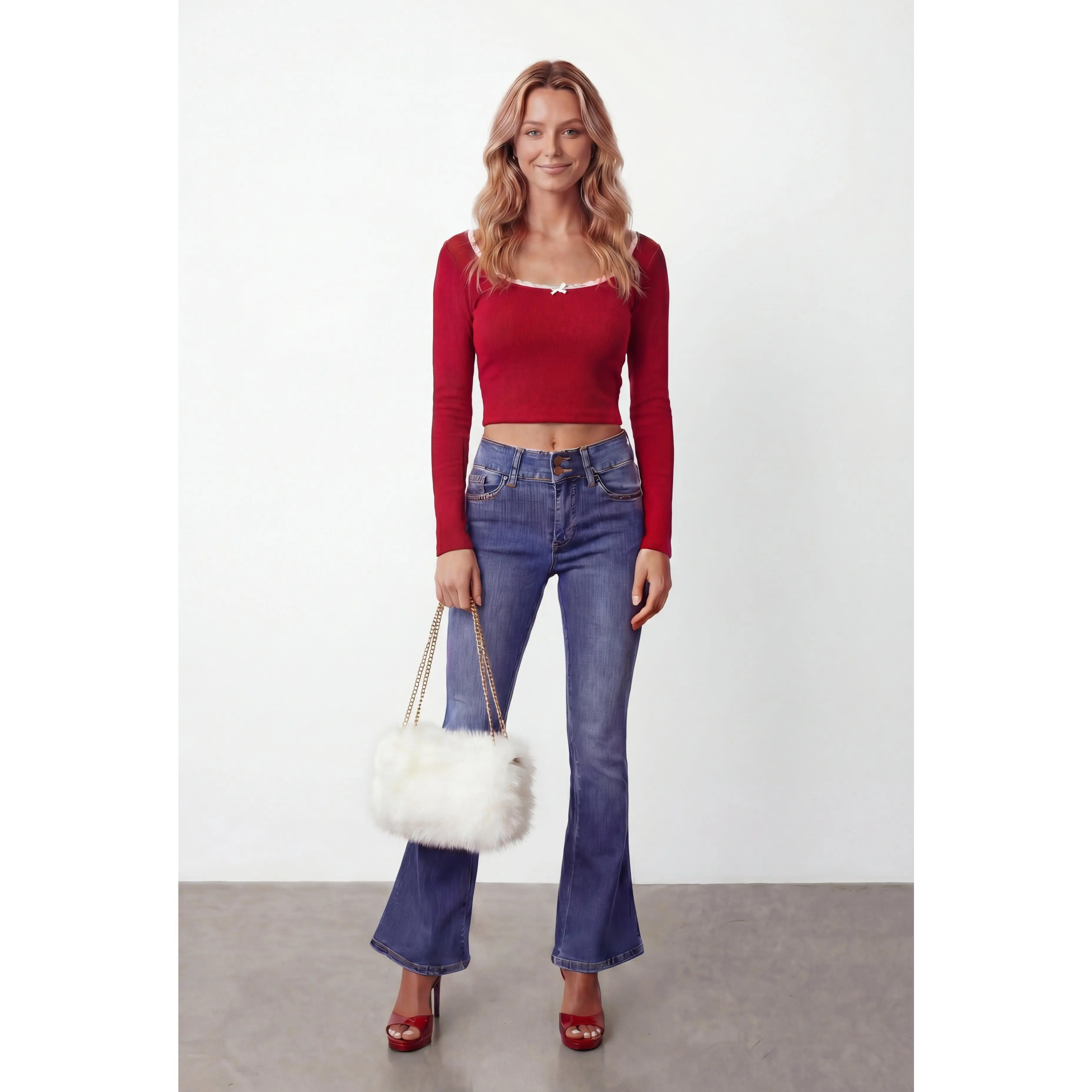 Elise Flared Leg Carpenter Jeans