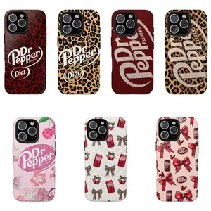 Dr Pepper Soda Fan Tough Phone Case Compatible with iPhone 11, 12, 13, 14, 15, 16, 17 & more – check our available sizes