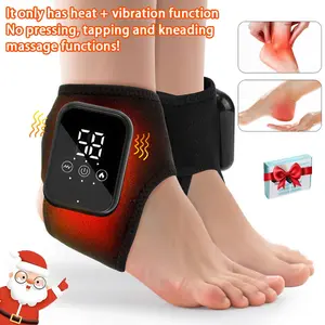 Electric Heated Foot Massager, Wireless Ankle Heating Pad, Portable Foot Warmer, Rechargeable Foot Spa Tool for Men and Women 1pc/2pcs