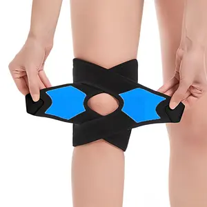 KneeStabil 360 Breathable Knee Support Wrap with Dual Spring Stabilizers for All-Day Comfort & Supportive Design Ideal for Daily Use