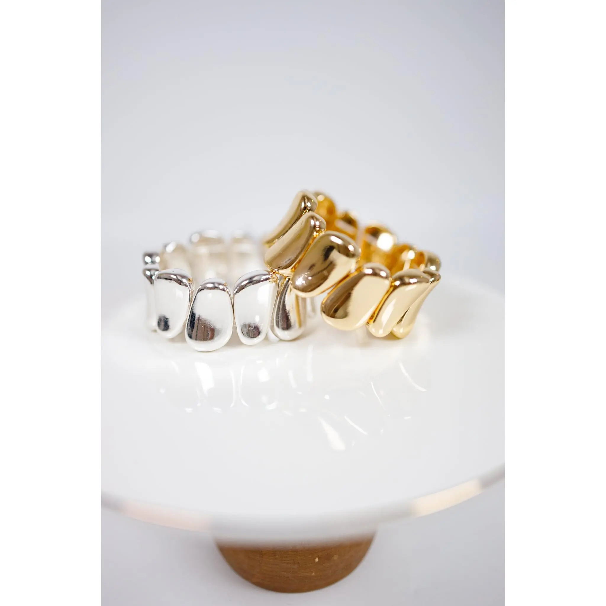 Linked Teardrop Bracelet, VARIOUS