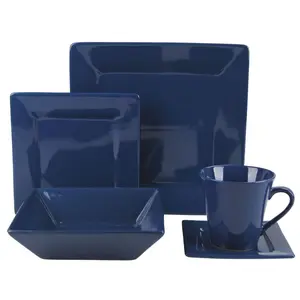 10 Strawberry Street Nova Square 30-Piece Dinne rware Set