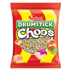 Squashies Drumstick Red Choos (115g)  Imported from UK