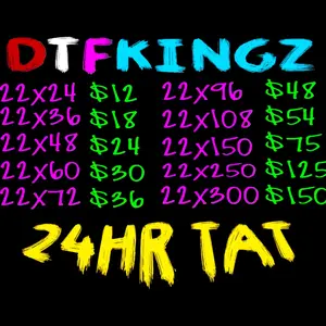 Custom DTF Gang Sheet, Dtf transfers Ready for Press, DTF Transfers, High Quality, Wholesale Prices