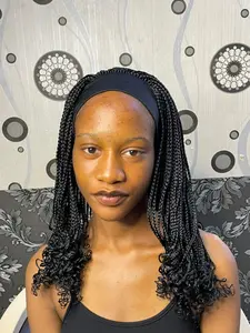 Handmade Braided Headband Wig with Natural Look and Comfortable Fit for Everyday Wear