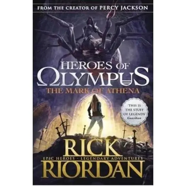 USED Book - Heroes Of Olympus The Mark Of Athena by RICK RIORDAN (Paperback) - english