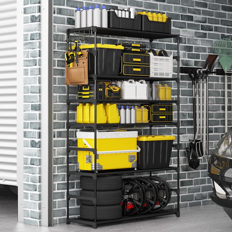 Shoe Rack - 3-9-Tier Shoe Organizer with Side Handles for Closet ...