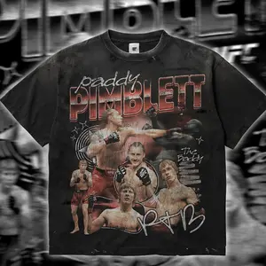 Paddy “The Baddy” Pimblett shirt,   Fashion Cotton, Full Colors, Full Sizes, For Men, For Women