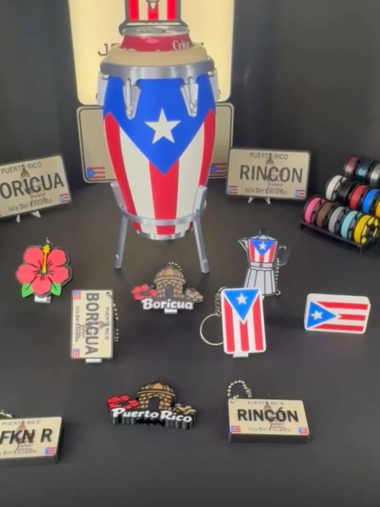 Tablilla PR Can opener / Keychain