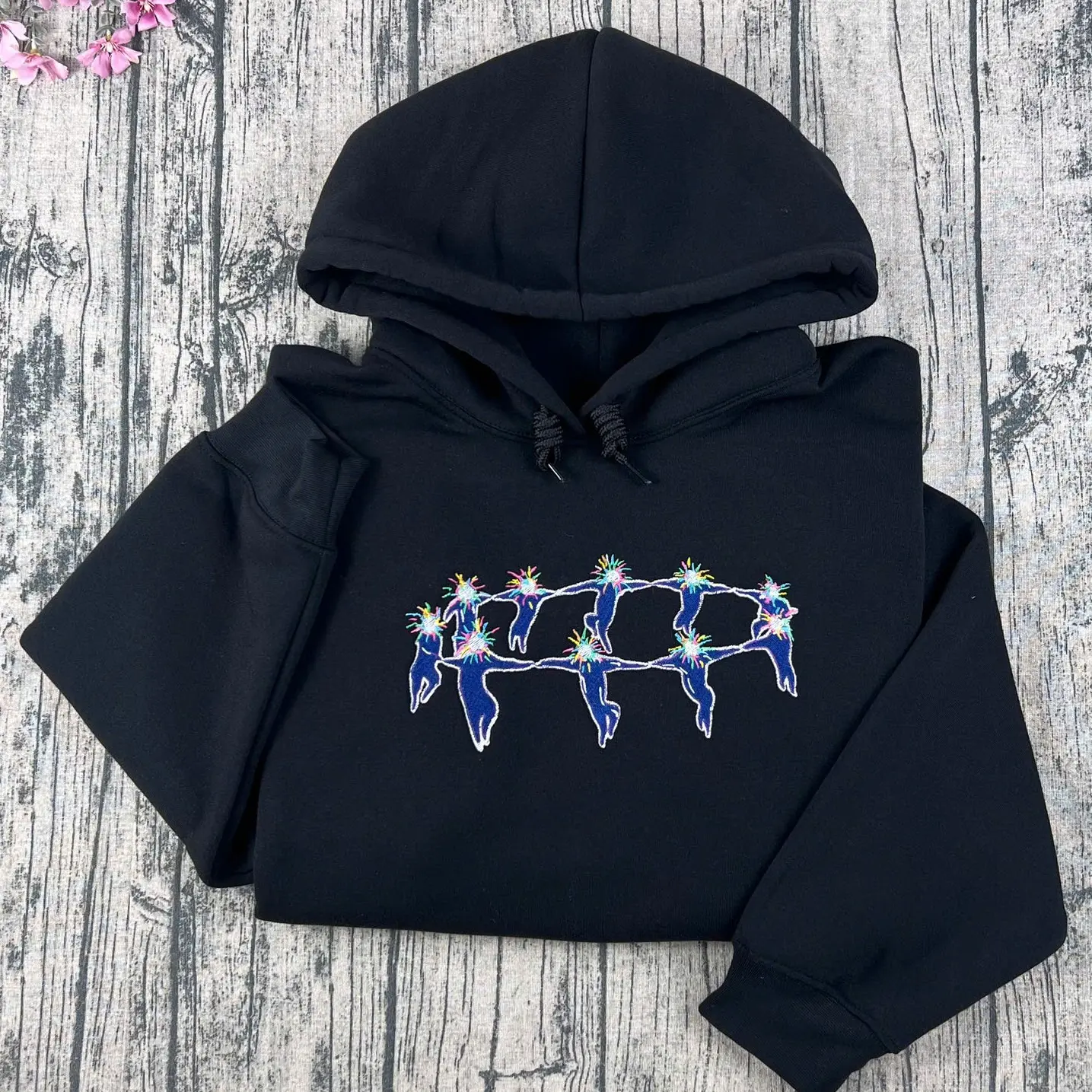 Howwwl's moving castle embroidered sweatshirt, cute sweatshirt for Halloween - Christmas Womenswear Comfortable Casual Cotton