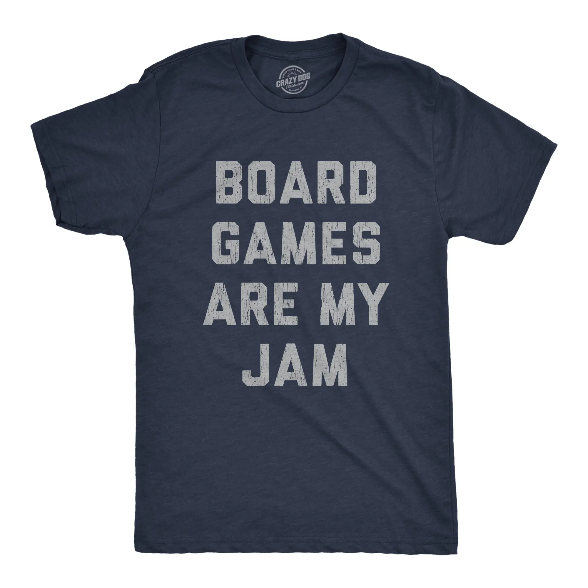 Mens Board Games Are My Jam T shirt Funny Game Night Hilarious Family Gift Tee Mens Funny T Shirts Cool Vintage Fashion T-Shirt Gift Classic Menswear Funny Nerd Short Sleeve Novelty Tees for Guys Navy