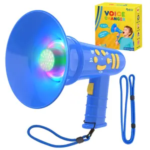Voice Changer for Kids,Mini Megaphone,Birthday Gift for Boys Girls Ages 3,4,5,6,7,8 - Boy Toys for 3-8+ Year Old - Noise Maker Prank Gift for Christmas,Easter,Halloween,Cool Gadgets (Blue)