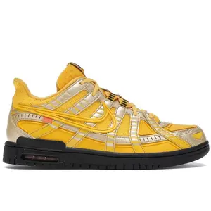 Nike Men's Air Rubber Dunk Off-White University Gold, from StockX