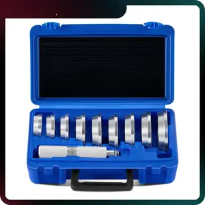 [BlackFriday]Orion Motor Tech Bearing Press Kit, 10pc Bearing Race and Seal Driver Set with Seal Driver and 9 Bearing Adapters, Seal Installer Bearing Driver Kit for Bearing Installation, 39.5-81mm Racing Parts,Car Repair Tool Kit