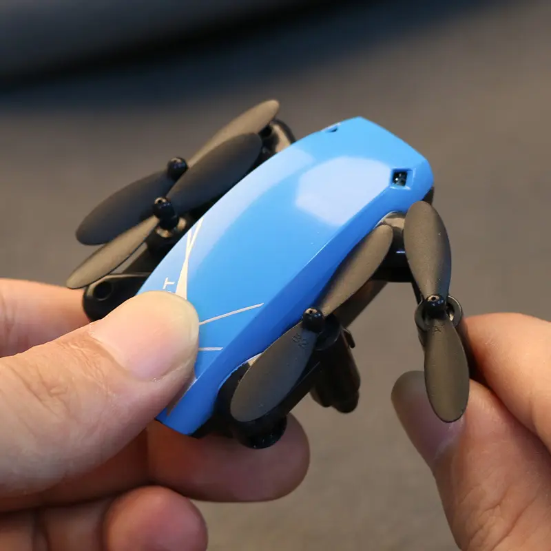 Lightweight Polypropylene Mini Wi-Fi Camera Drone - Foldable Portable Remote Control Quadcopter with Altitude Hold, Novice-Friendly, Stable Flight, Quick Sessions, HD Video, Aerial Photos, Wi-Fi Live, Phone-Compatible for Photographers