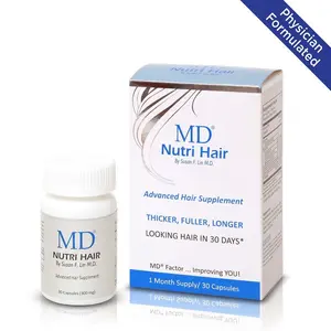 MD Nutri Hair Ultimate Auto-Ship Dietary Supplement - Unisex Adult Natural Ingredients DHT Blocker for Hair Loss & Nail Care Support, 3-Month Supply (90 Capsules) Value Autoship, Hair & Nail Care