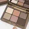 Summer 6 Colors Matte Earth Tone Eyeshadow, Long Lasting Eye Makeup Products, High Pigmented Blendable Eyeshadow Powder Palette, Brown Makeup Products, Neutral Eyeshadow Palette, Cosmetic Eyeshadow
