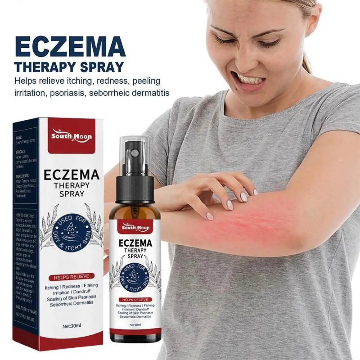 (Leipeng) 7-Day Effective Moisturizing Hand Cream Body spray，Natural Herbal Ingredients, Relieves Various Skin Discomforts, Absorbs Quickly and No Residue