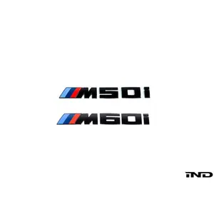 IND G0X X5 / X6 / X7 M50i / M60i Painted Trunk Emblem