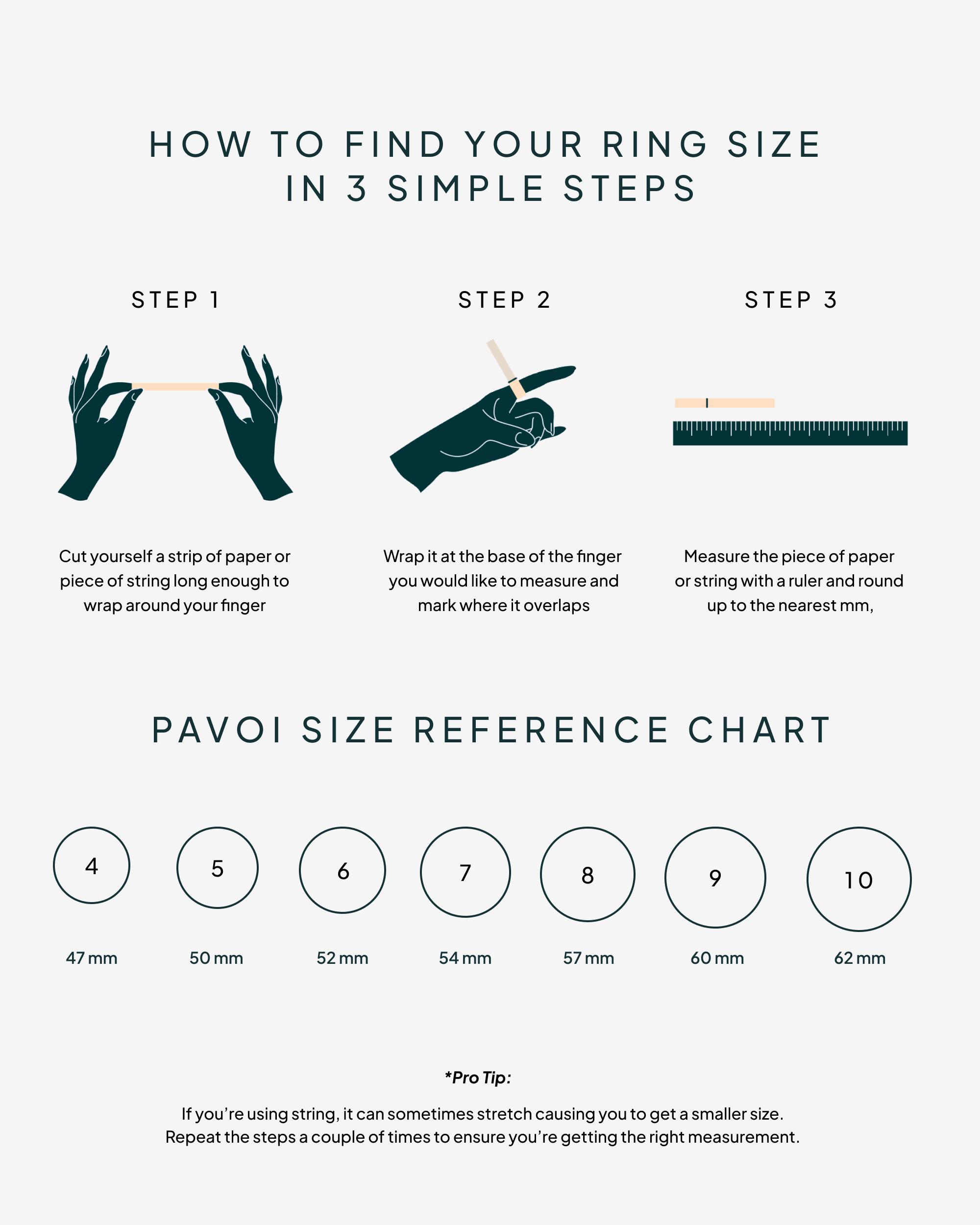 PAVOI 14K Gold Plated Interlocked Stackable Statement Ring for Women – Chunky Multi-Band Double & Triple Ring, Two-Tone Mixed Metals with Cubic Zirconia