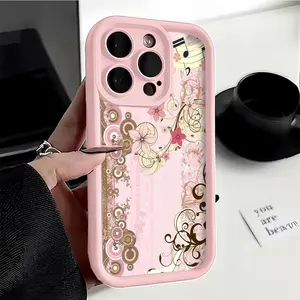 Vintage Music Notes Phone Case|Aesthetic Musical Score & Floral Art Cover|Trendy Shockproof Protective Cover For iPhone 17 Pro Max 16 15 14 13 12 11 for Samsung S21 S22 S23 S24 S25 Phone Case|Gift for Music Lovers|Phone case with a lanyard  #TYJTHUA15
