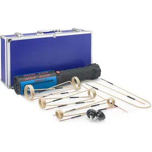 Induction Heater Bolt Removal - 1200W 110V Hand Held Magnetic Induction Heater with 8 Coils and Portable Toolbox, Nut Buster Tool