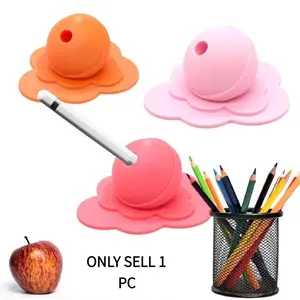 Melted Lollipop Pen Holder Stand, Apple Pencil Clip, Touchscreen Pen Holder, Desktop Organizer, Stationery Organizer, Creative Small Gift