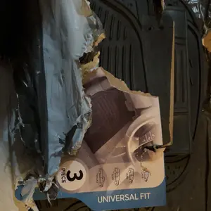 BDK ProLiner Floor Mats for Cars Trucks SUV, 3-Piece All-Weather Car Mats with Universal Fit Design, Durable Car Floor Mats with Capture Ridges, Waterproof Rubber Floor Mats for Cars