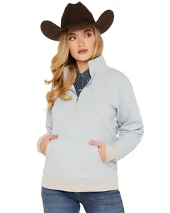 Ariat Women's Boot Barn Southwestern Print 1/4 Zip Pullover - 10079957
