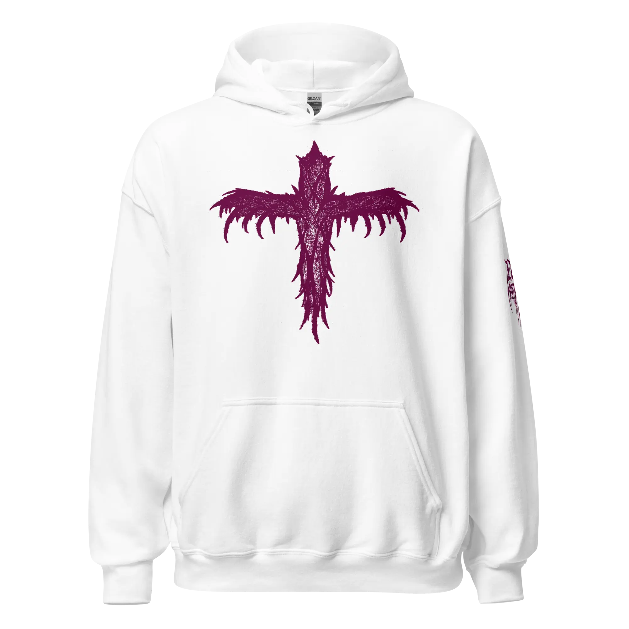 Ego Cross w/Wings Unisex Hoodie