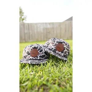 Shadow Marsh Rope Leather Patch Hat