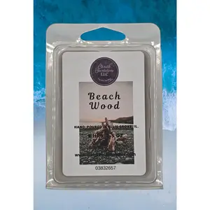 Beachwood 2.5 oz. Wax Melt - Aroma Freshener for Home Decor - Candle Ornaments Decoration