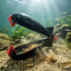 Adjustable Carp & Catfish Bait Rocket Feeder | Long Cast Bottom Fishing Rig | Weighted Pellet Dispenser Sinker for Lake & River | Small, Medium, Large Sizes Fishing Lures Feeder