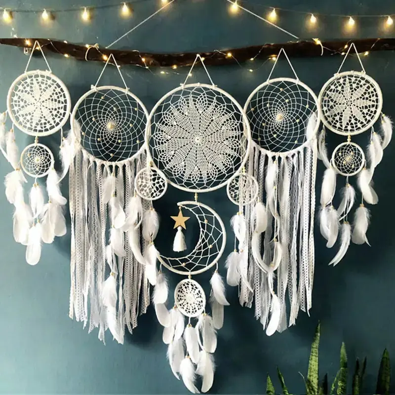 5 Set Home Decor Macrame Dream catchers 5 Set Home Decor Macrame Dream catchers