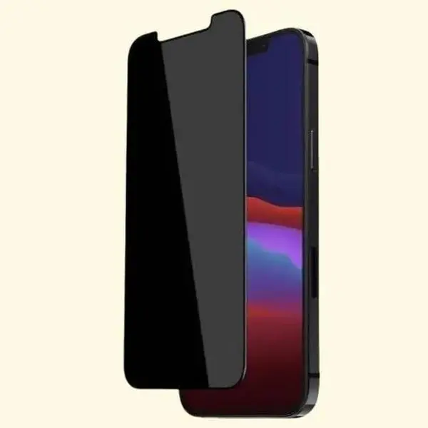 Premium Privacy Screen Protector Full Coverage Anti-Spy Tempered Glass Shield for iPhone 16 Pro Max (Black) Accessories Protection