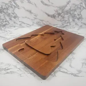 Lenox Christmas Tree Charcuterie Cheese Board