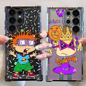 Funny Cartoon Rugrats Soft Cover Phone Case for Iphone 17 16 15 14 13 12 11 17Air Plus Pro Promax Samsung Galaxy S26 S25 S24 S23 S22