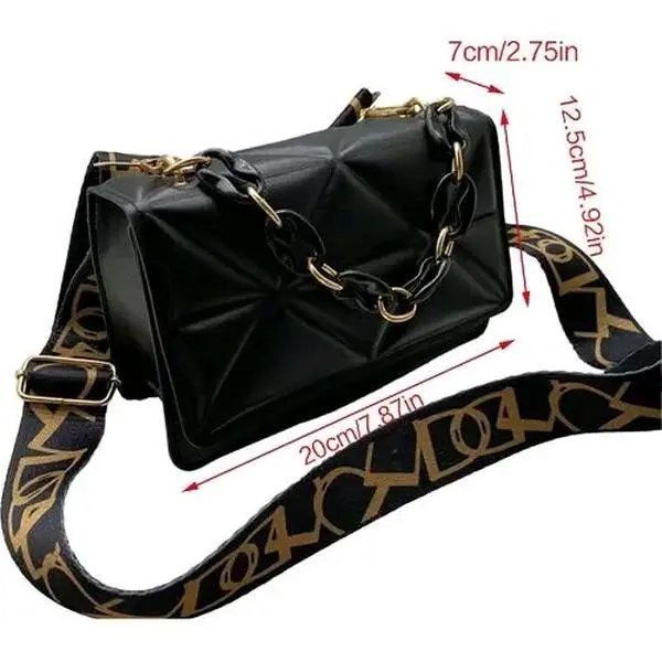 Large PU Leather Crossbody  Bag pack of 12 - For Women | Trendy Shoulder Clutch...