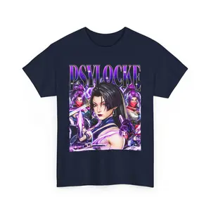 Limited Psylocke Tshirt, Game Tshirt, Gift for Woman and Man