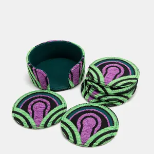 Room 237 The Shining Round Coaster Set with Holder