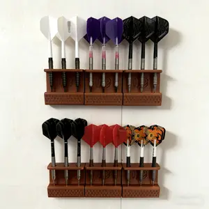 1pc Wall-Mounted Dart Holder Stand - Holds 3 Darts, Space-Saving Storage Organizer for Home, Game Room, Bar, Man Cave - Sturdy Design, Easy to Install, Keeps Darts Neat & Ready to Use, Display Holder