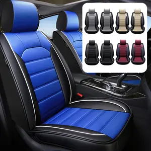Car Seat Cover, 2 Count PU Leather Seat Protectors Car Accessories, Car Seat Decorative Cushions, Universal Fit For Sedans, SUVs, Trucks