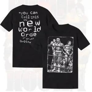 nWo “The Third Man” T-Shirt, Hoodie & Sweatshirt for Men and Women, Hulk Hogan Tribute Shirt, Hulkamania Lives Forever, RIP Legend Wrestling Tee Cotton Menswear