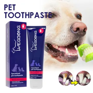 YEGBONG Pet Toothpaste | Eliminate Bad Breath & Remove Plaque for Dogs & Cats!