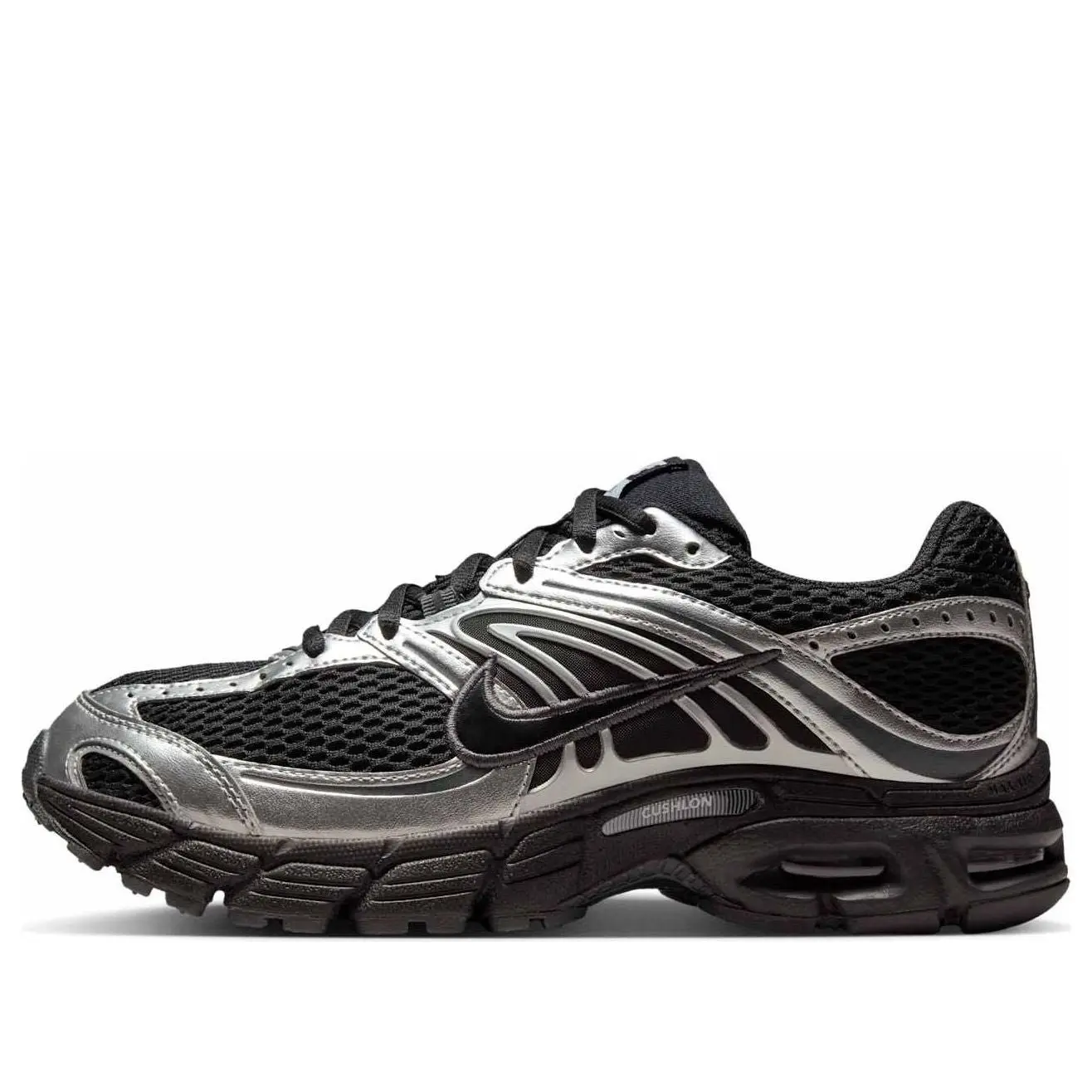 (WMNS) Nike Air Max Moto 2K 'Black Metallic Silver' HQ2056-007