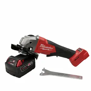 Milwaukee M18 5" Brushless Angle Grinder Kit,DIY Garage & Home Improvement, Compact Corded Circular Saw M18 Lithium Replacement Battery Pack
