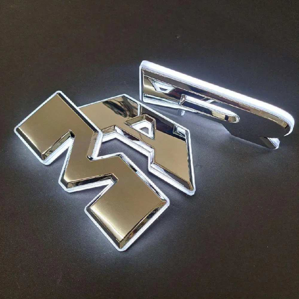 Illuminated RAM Emblem 2025 2026 2027 Chrome