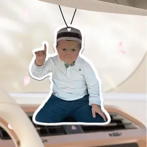 Cute Pattern Car Air Freshener Ornament, Car Rear-view Mirror Aromatherapy Tablet, Car Interior Decoration Accessories for Car, Home, Office, Car Fragrance